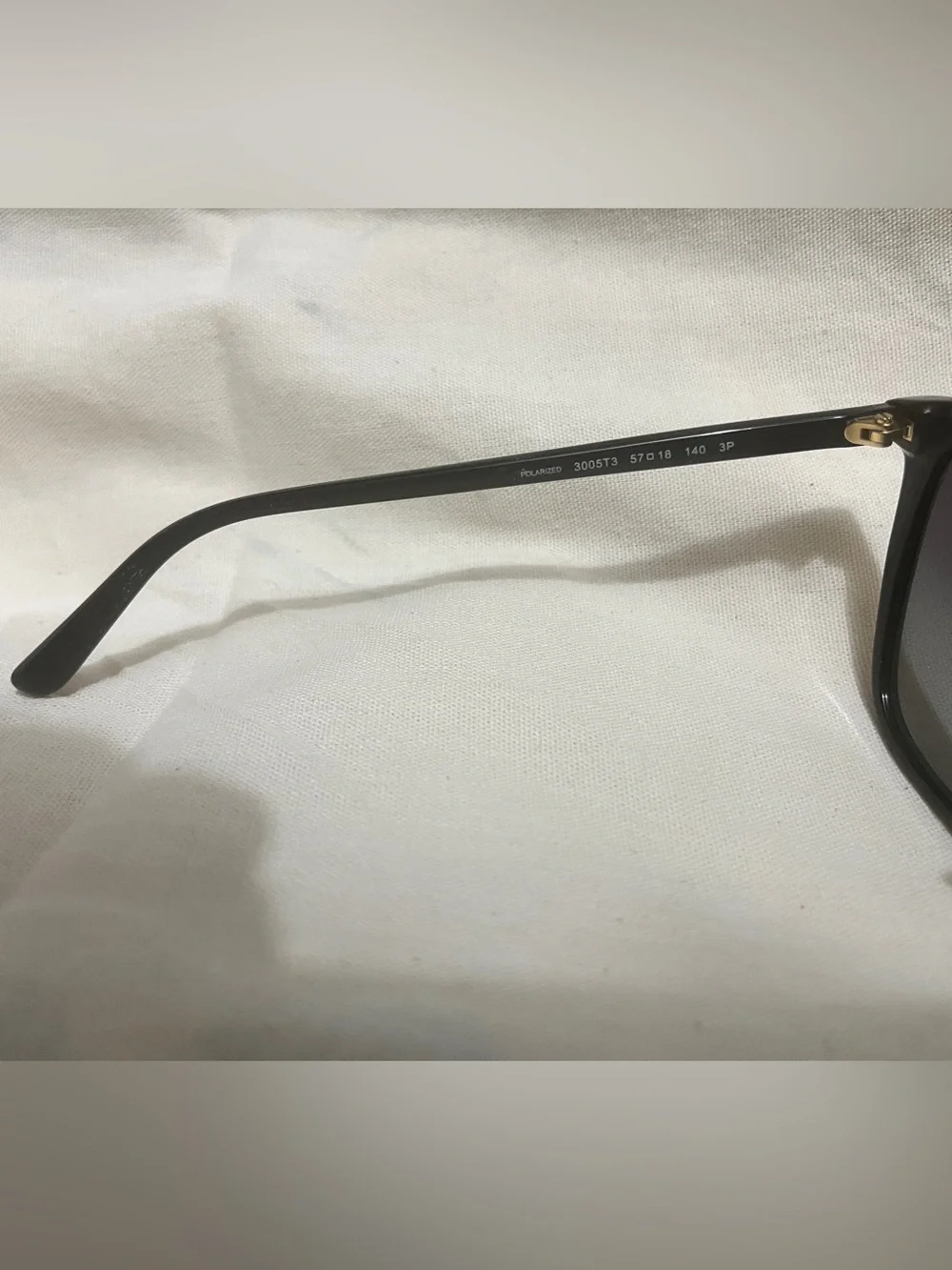 Michael Kors Polarized Black Women's Sunglasses with Gradient Gray Lenses